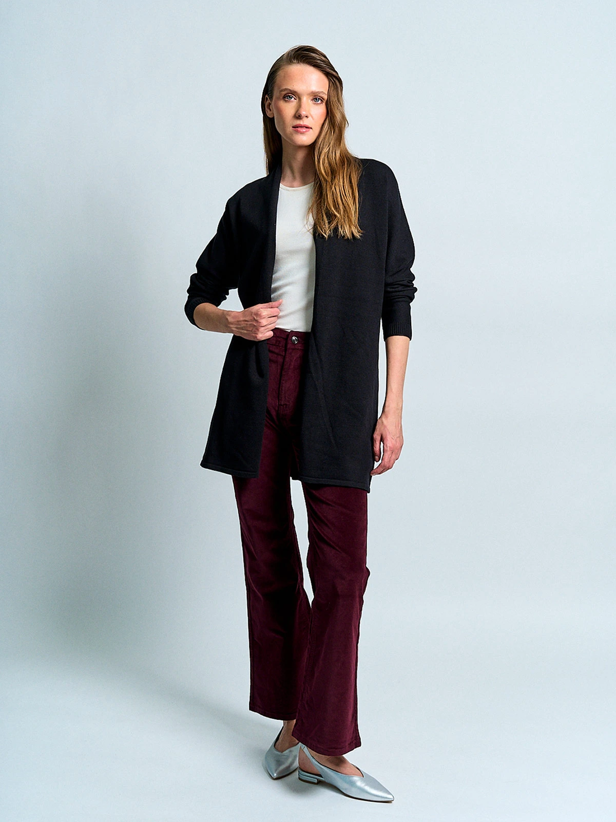 CARDIGAN MUJER AZIZ LÍNEA - 4