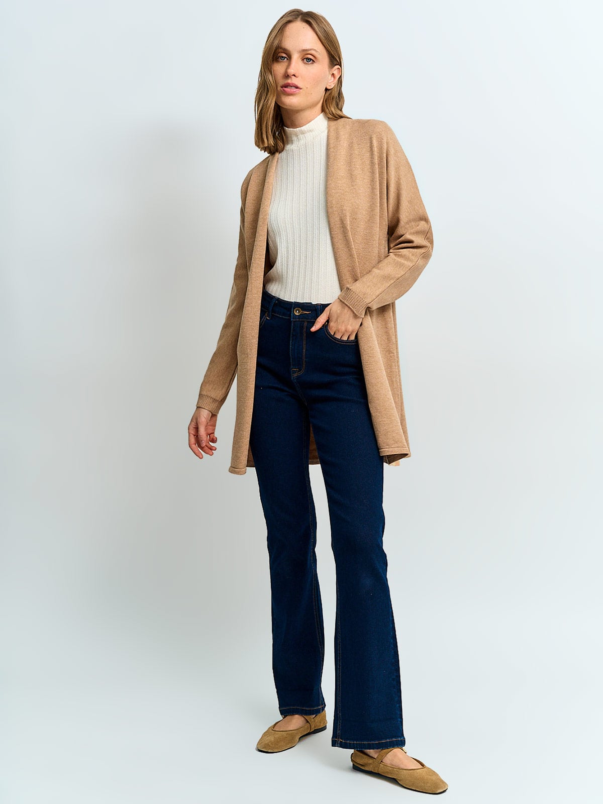 CARDIGAN MUJER AZIZ LÍNEA - 4