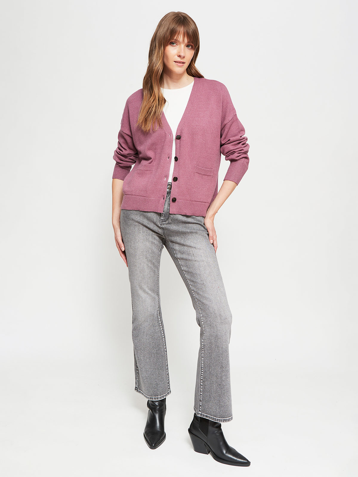 CARDIGAN MUJER NAVIGATA ENTONIA - 4