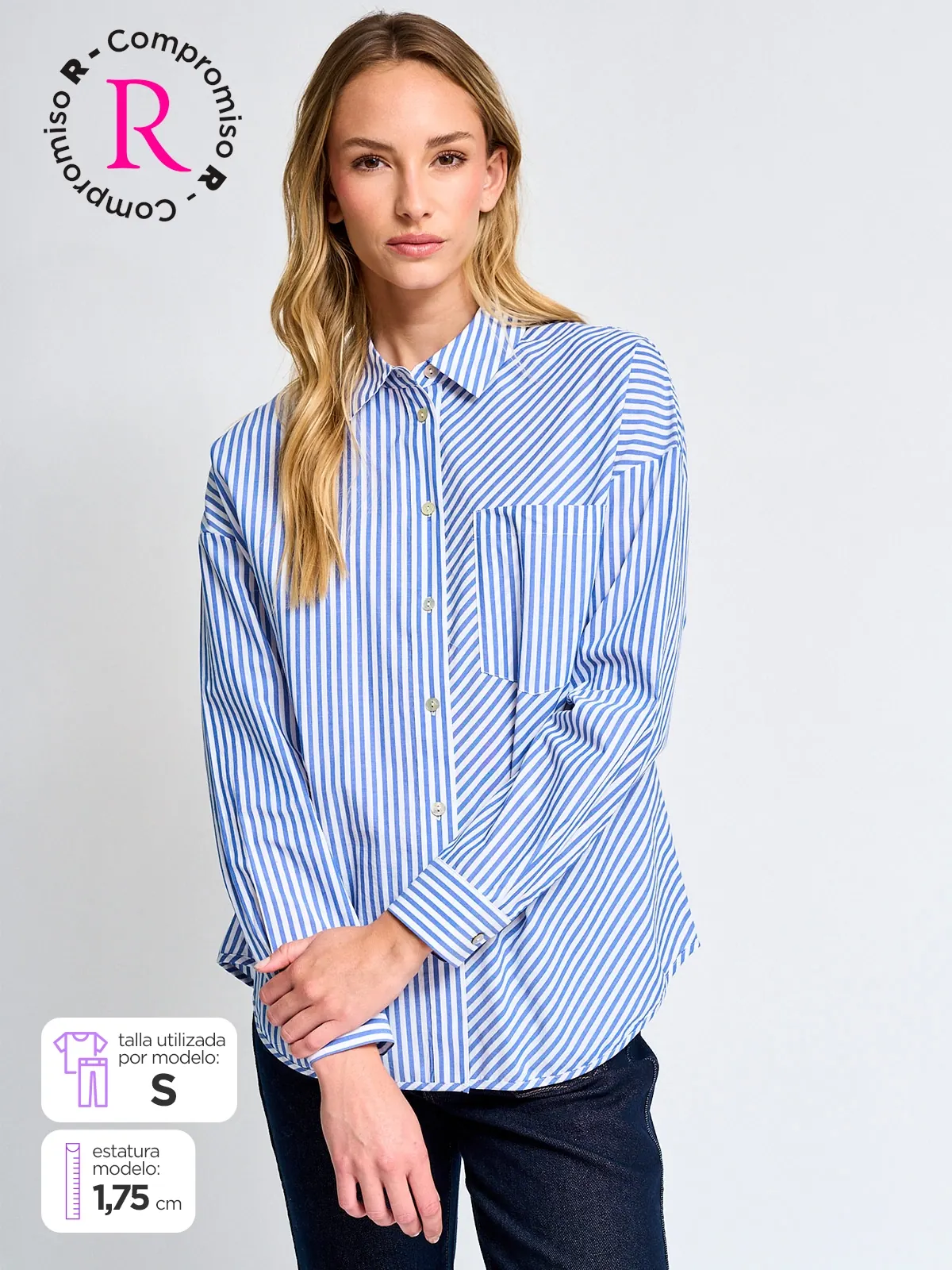 BLUSA MANGA LARGA MUJER NAVIGATA ANITA - 1