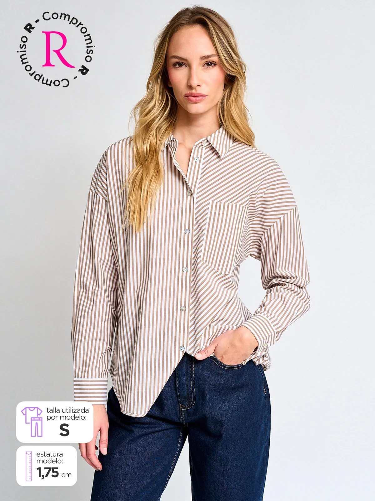 BLUSA MANGA LARGA MUJER NAVIGATA ANITA - 1