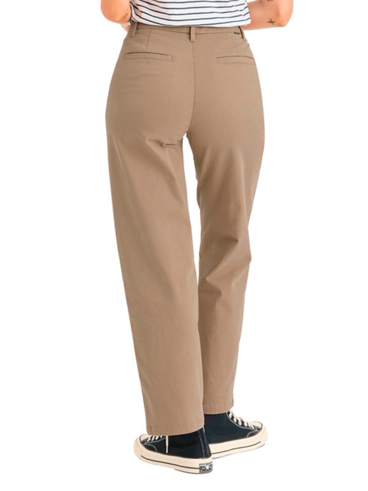 PANTALÓN ALGODÓN REGULAR MUJER DOCKERS - 3