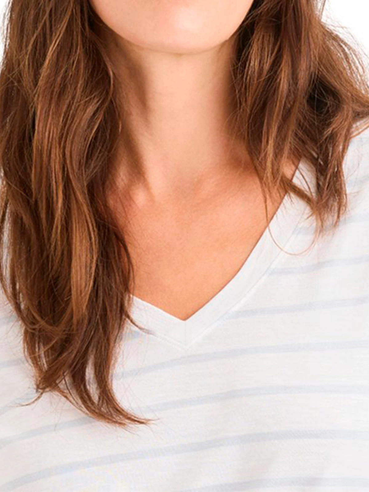 POLO MANGA CORTA ALGODÓN MUJER DOCKERS CUELLO EN V - 3