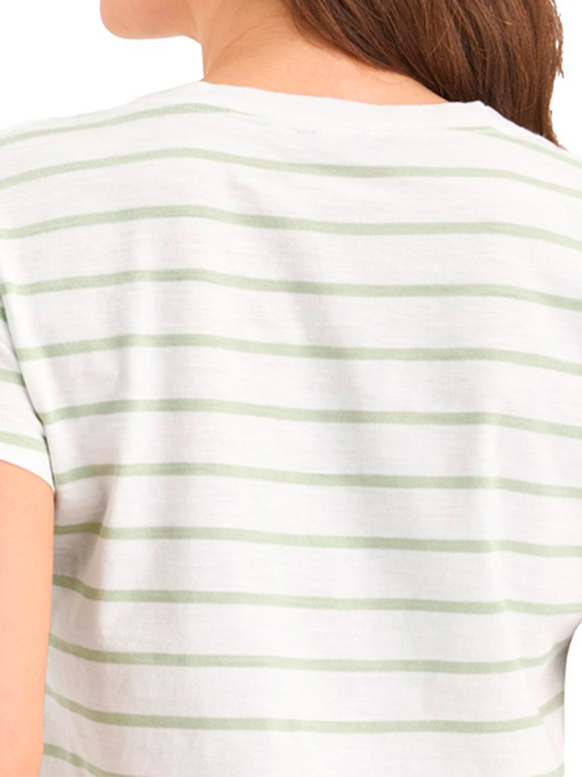 POLO MANGA CORTA ALGODÓN MUJER DOCKERS CUELLO EN V - 4