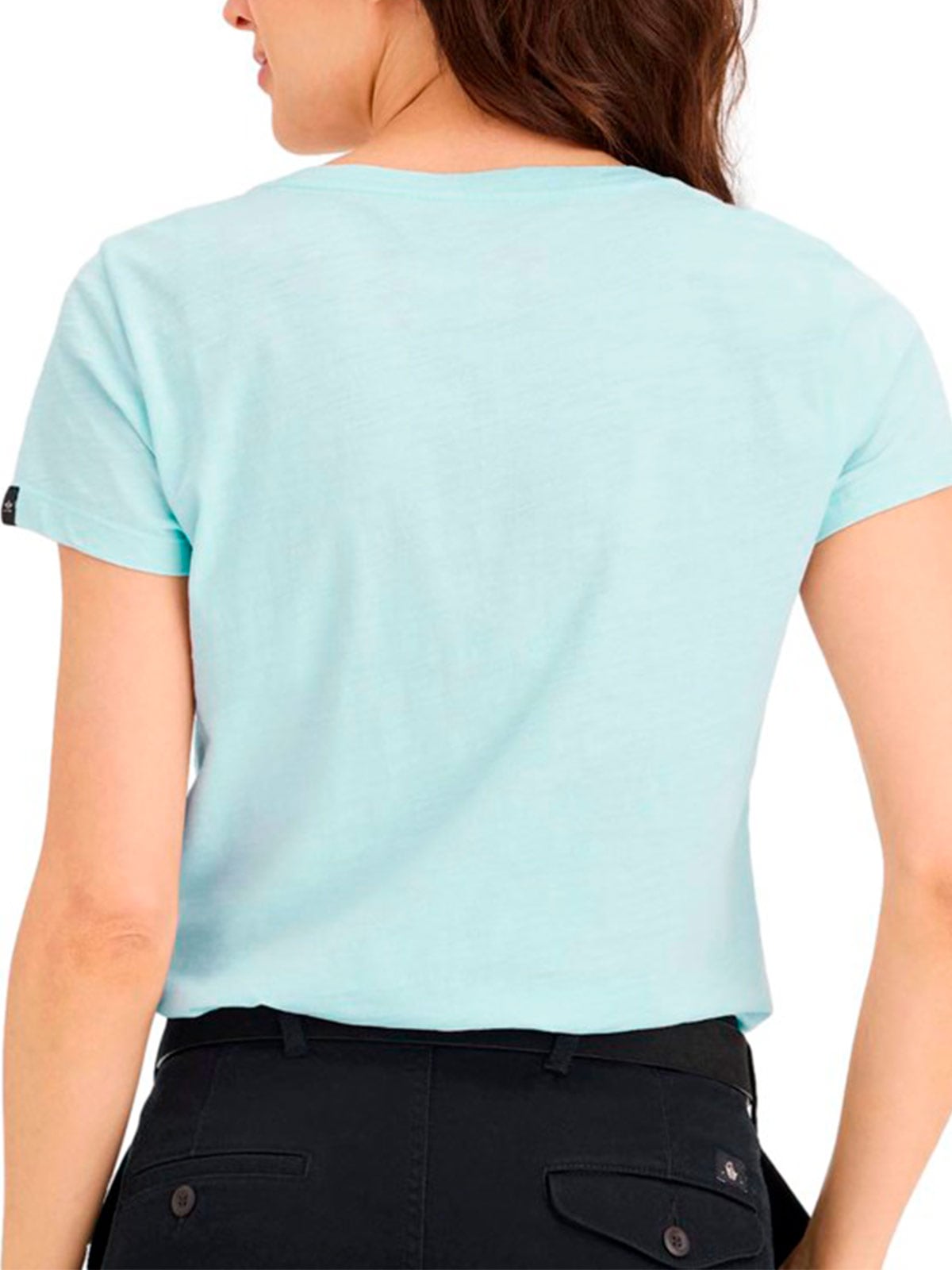 POLO MANGA CORTA ALGODÓN MUJER DOCKERS CUELLO EN V - 4