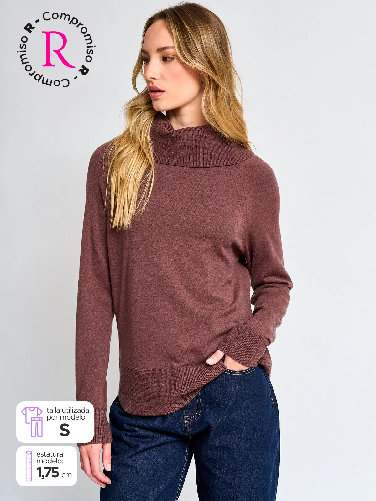 SWEATER MUJER AZIZ ANDY - 1