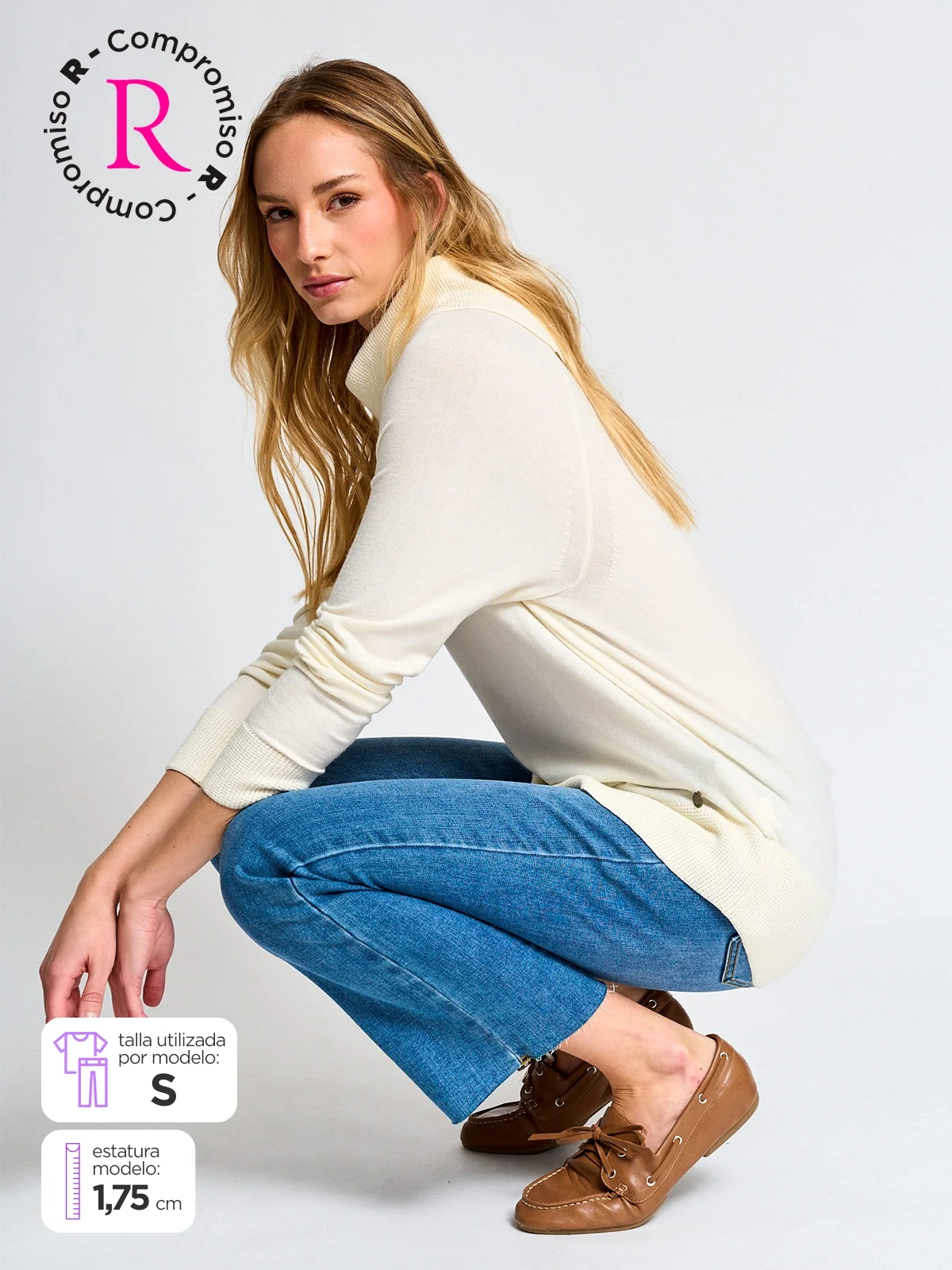 SWEATER MUJER AZIZ ANDY - 1