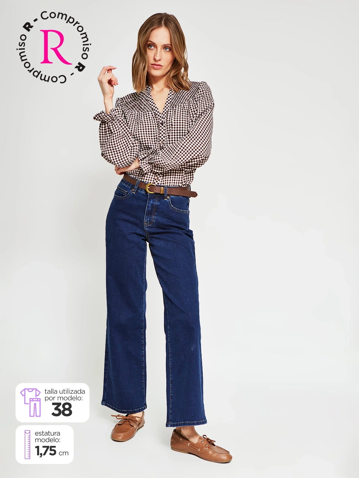 JEANS ALGODÓN REGULAR MUJER NAVIGATA BELEN - 1