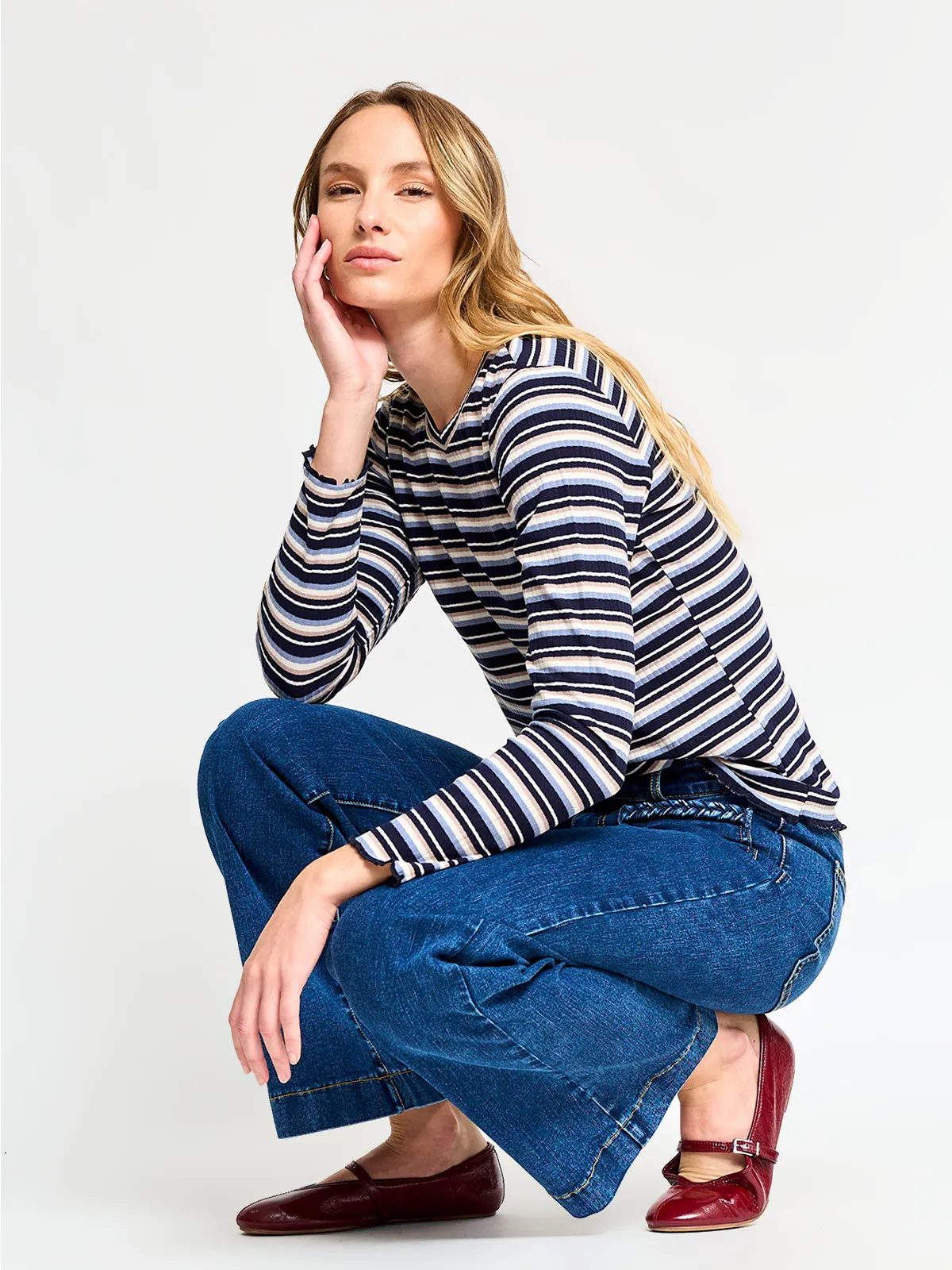 POLO MANGA LARGA MUJER NAVIGATA BRAYA - 5
