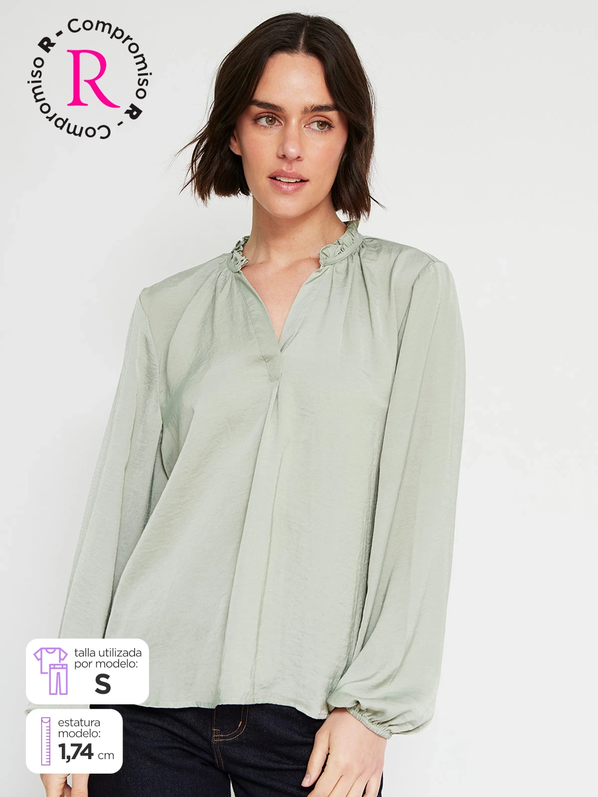 BLUSA MANGA CORTA MUJER NAVIGATA - 1