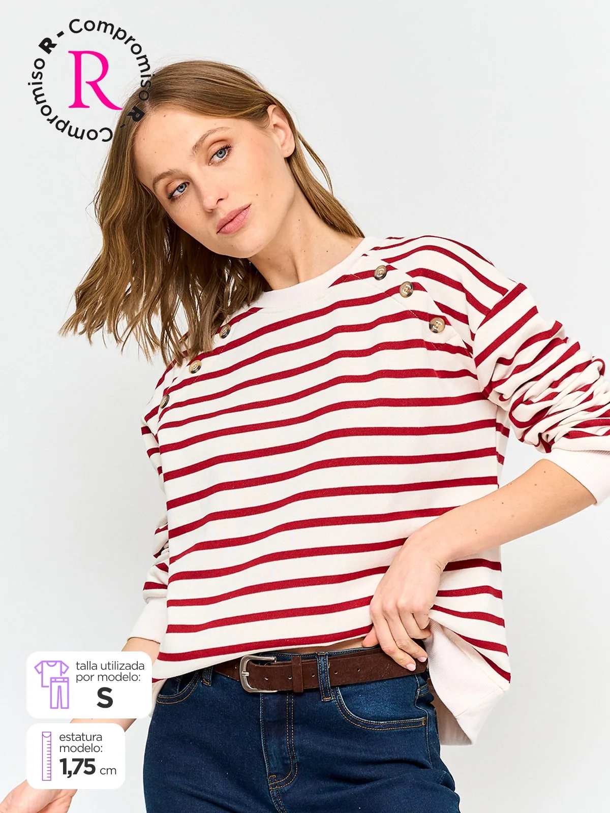 POLERA MANGA LARGA MUJER NAVIGATA - 1