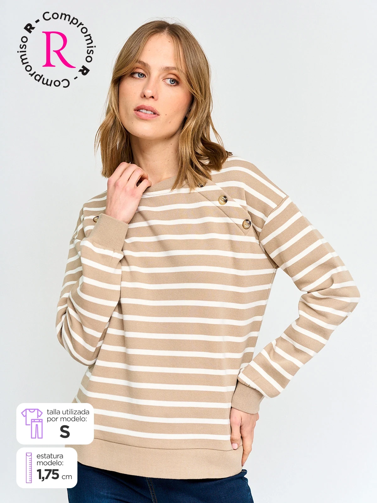 POLERA MANGA LARGA MUJER NAVIGATA - 1