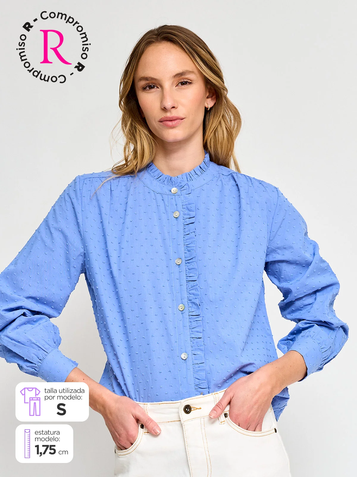 BLUSA MANGA LARGA MUJER NAVIGATA BESI - 1