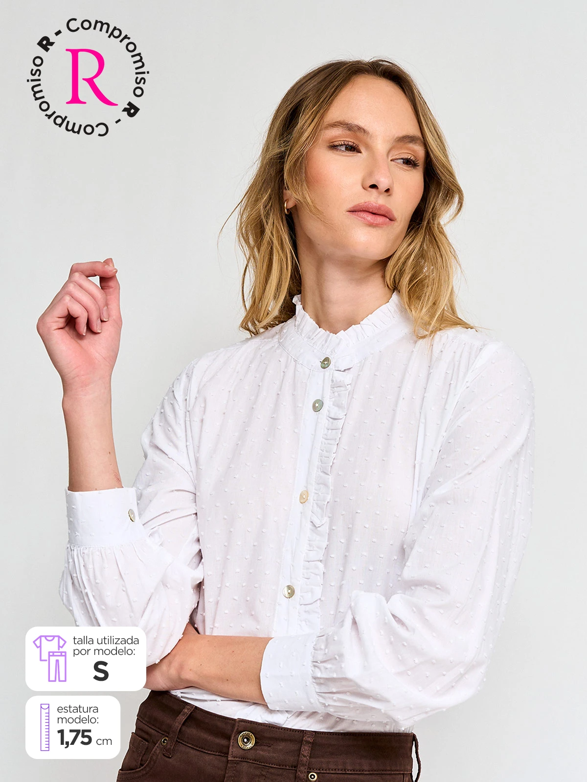 BLUSA MANGA LARGA MUJER NAVIGATA BESI - 1