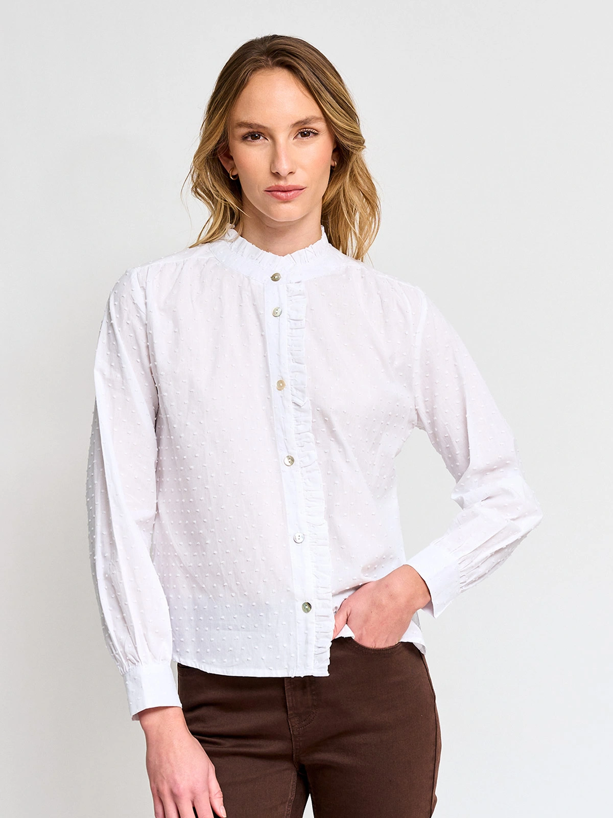 BLUSA MANGA LARGA MUJER NAVIGATA BESI - 2
