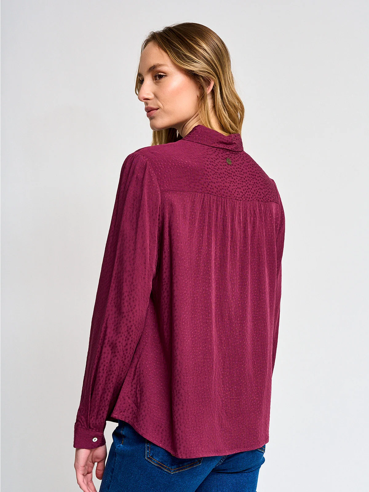 BLUSA MANGA LARGA MUJER NAVIGATA BASIC - 3