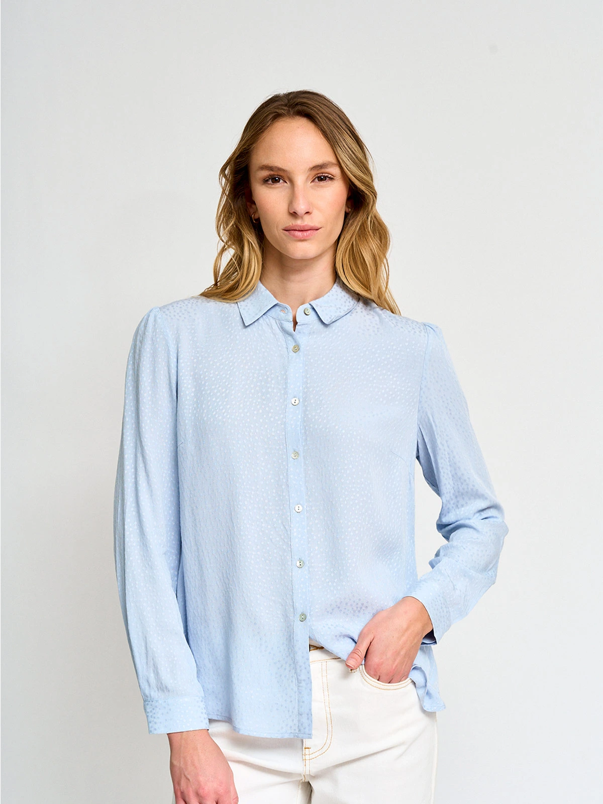 BLUSA MANGA LARGA MUJER NAVIGATA BASIC - 2