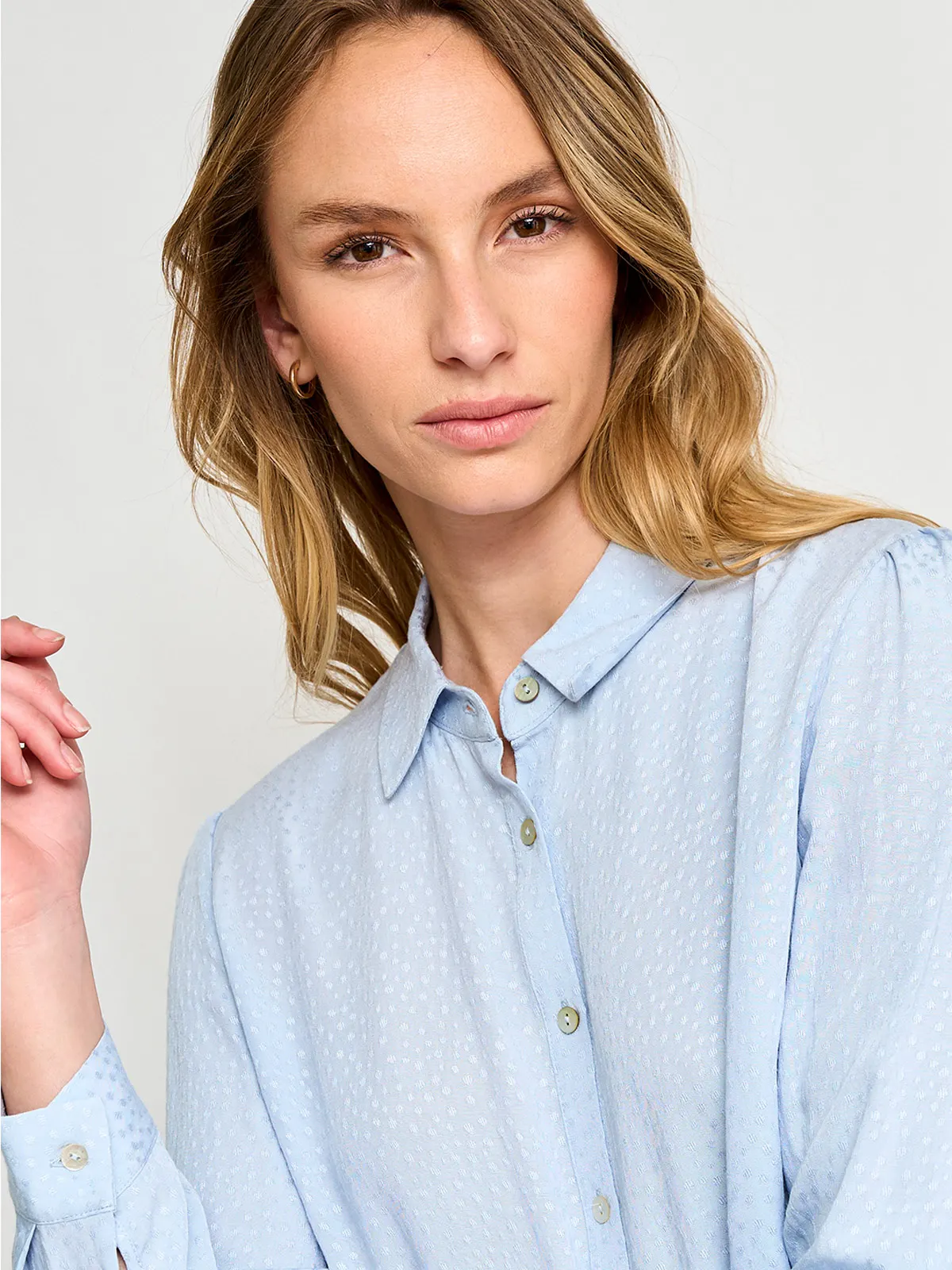BLUSA MANGA LARGA MUJER NAVIGATA BASIC - 4