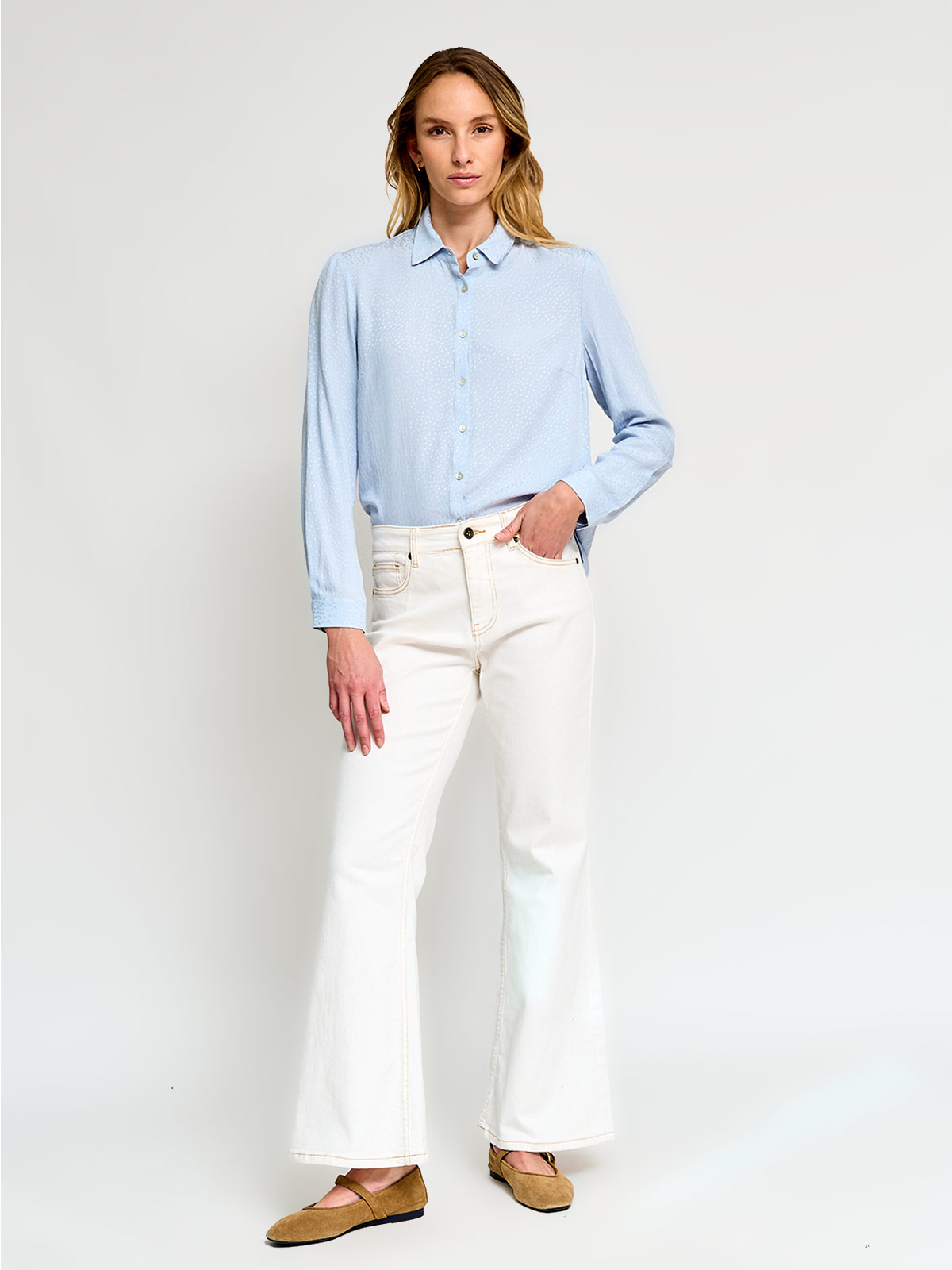 BLUSA MANGA LARGA MUJER NAVIGATA BASIC - 5