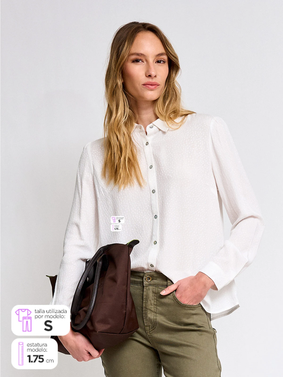 BLUSA MANGA LARGA MUJER NAVIGATA BASIC - 1