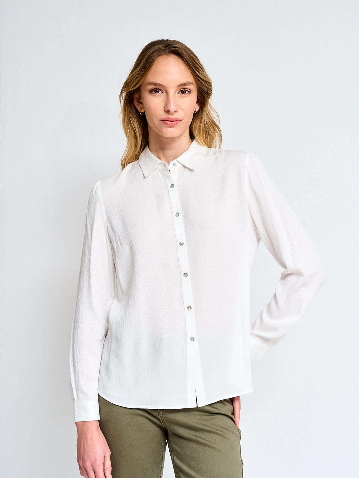 BLUSA MANGA LARGA MUJER NAVIGATA BASIC - 2