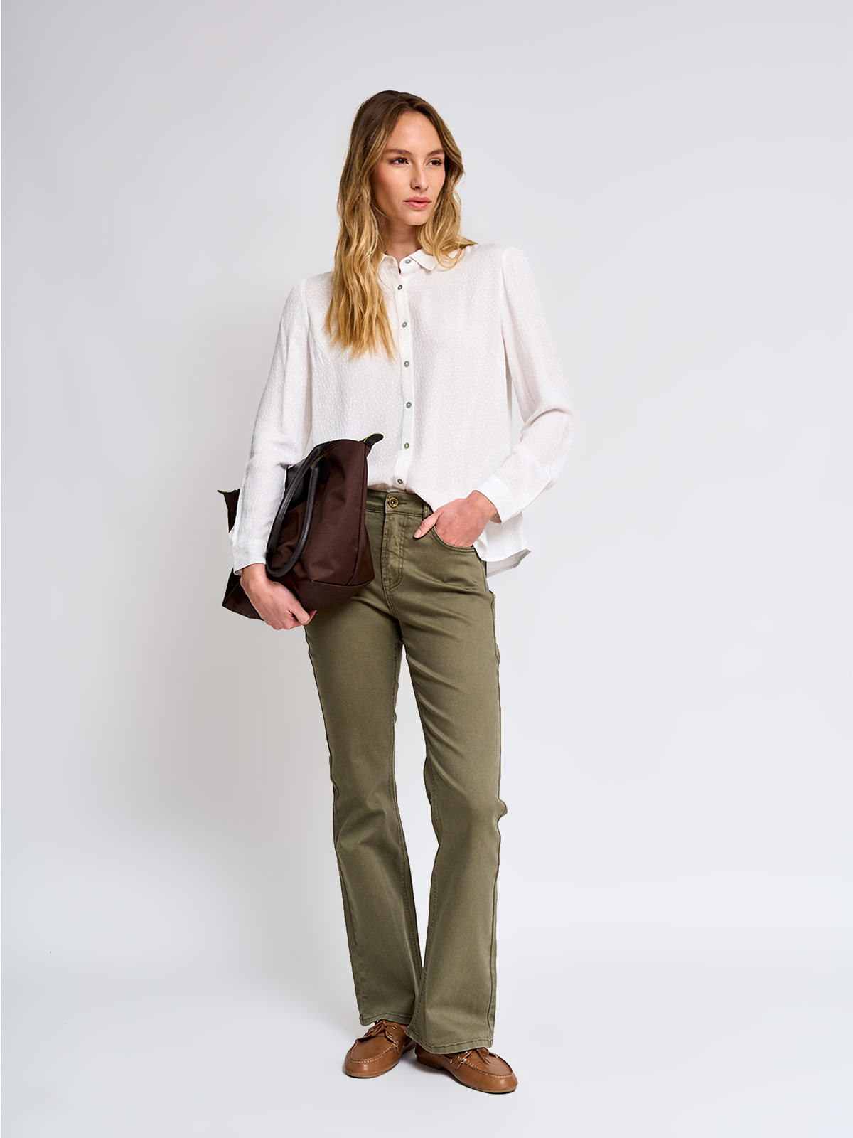 BLUSA MANGA LARGA MUJER NAVIGATA BASIC - 5