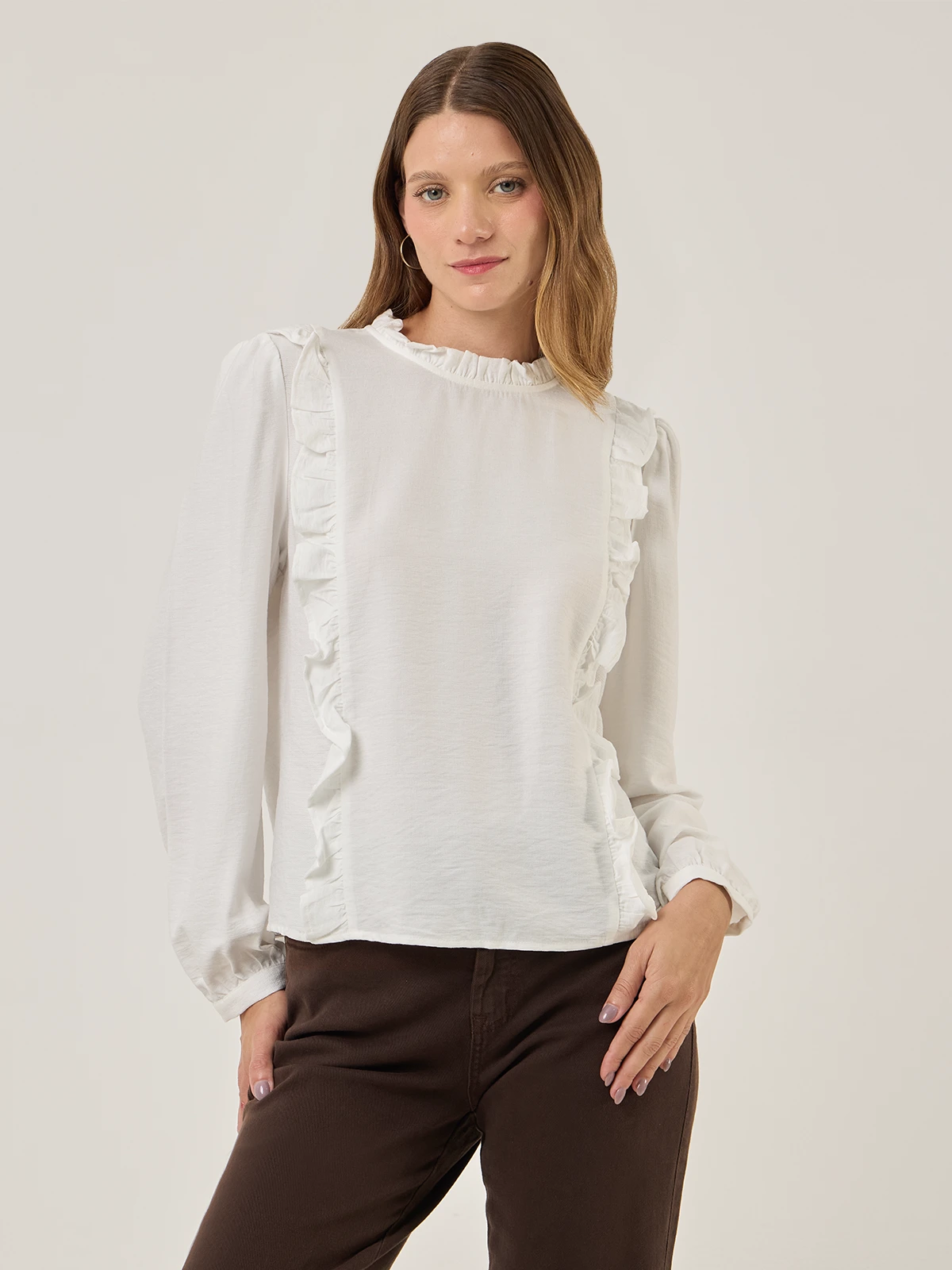 BLUSA MANGA LARGA MUJER NAVIGATA - 1