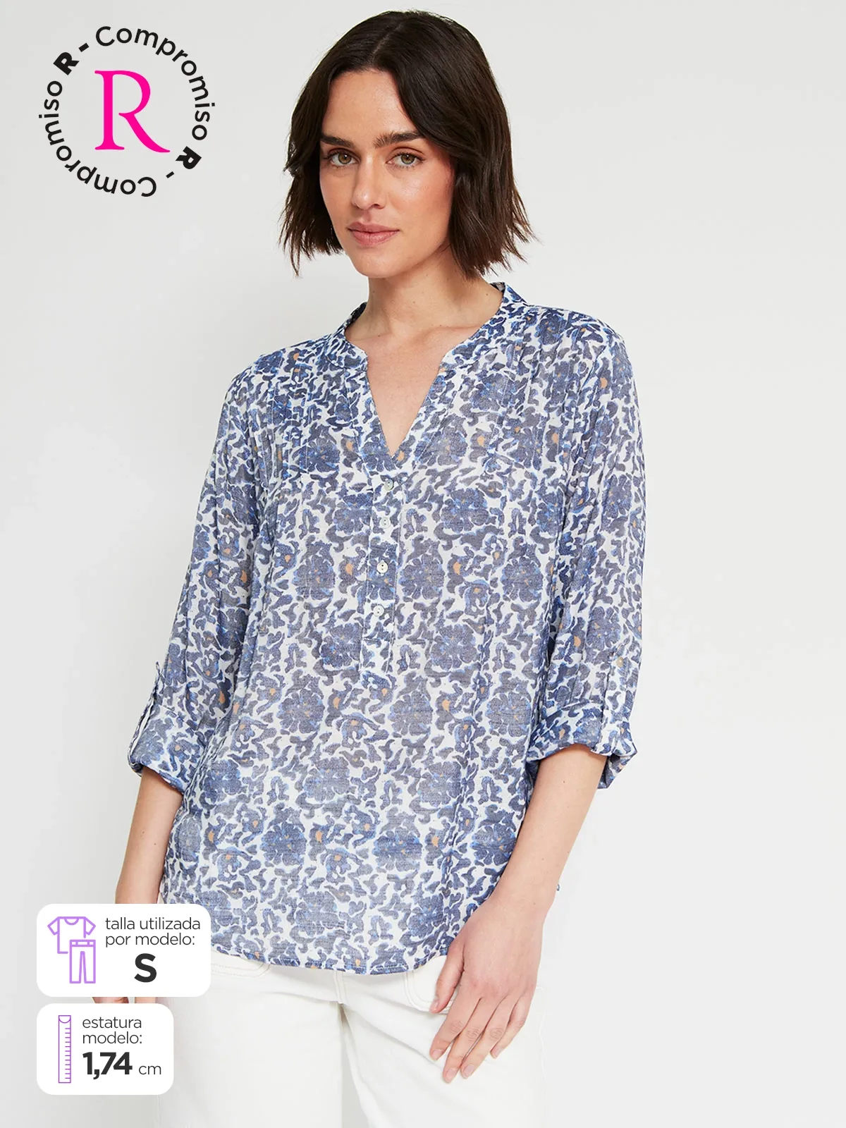 BLUSA MANGA LARGA MUJER NAVIGATA - 1