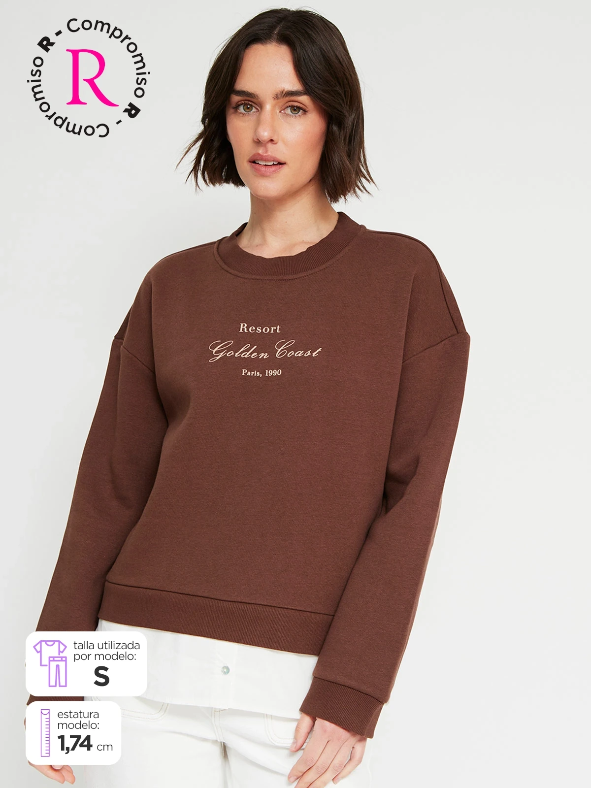 POLERA MANGA LARGA ALGODÓN MUJER NAVIGATA - 1