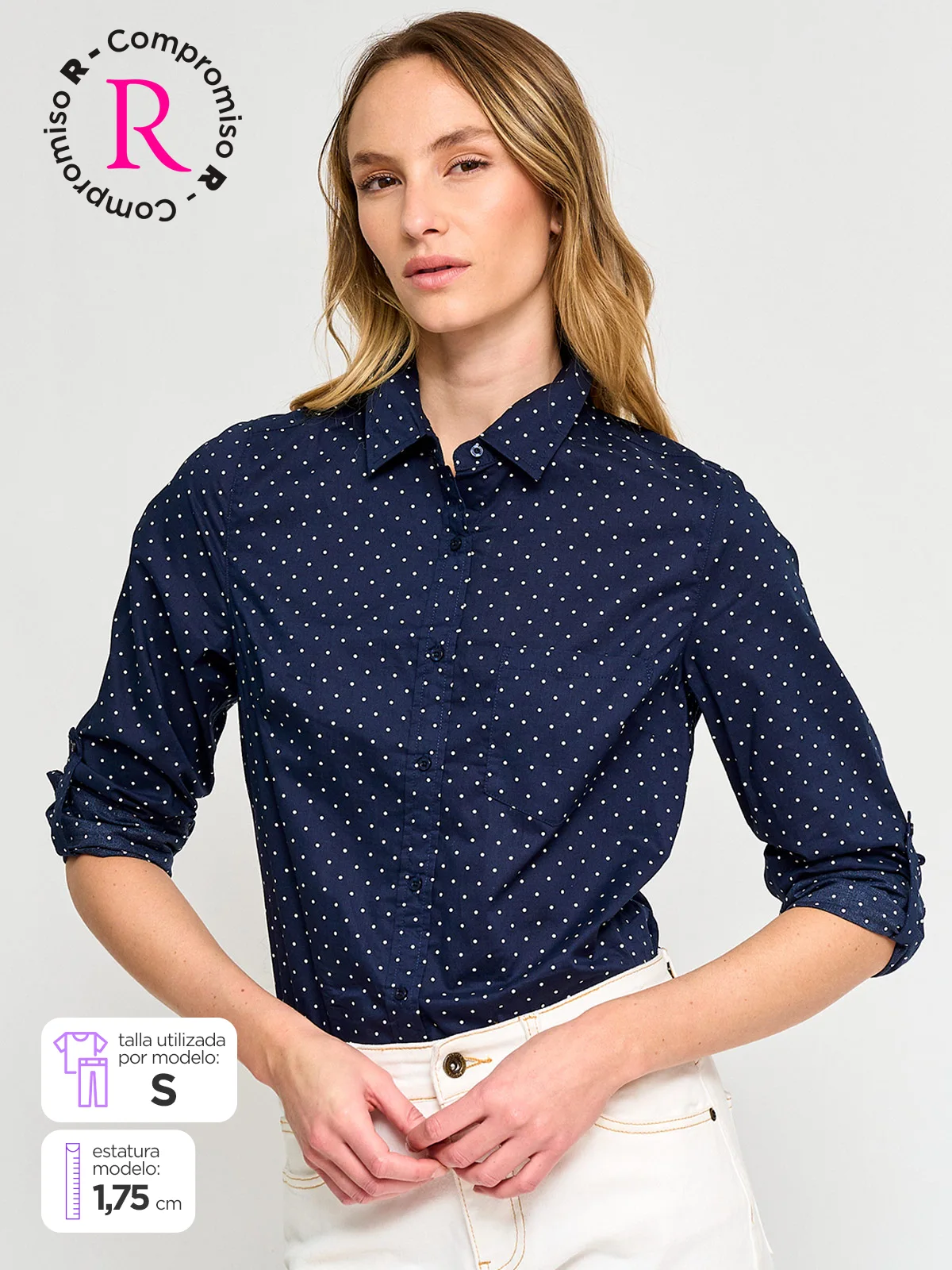 BLUSA MANGA LARGA MUJER NAVIGATA DESIRE - 1