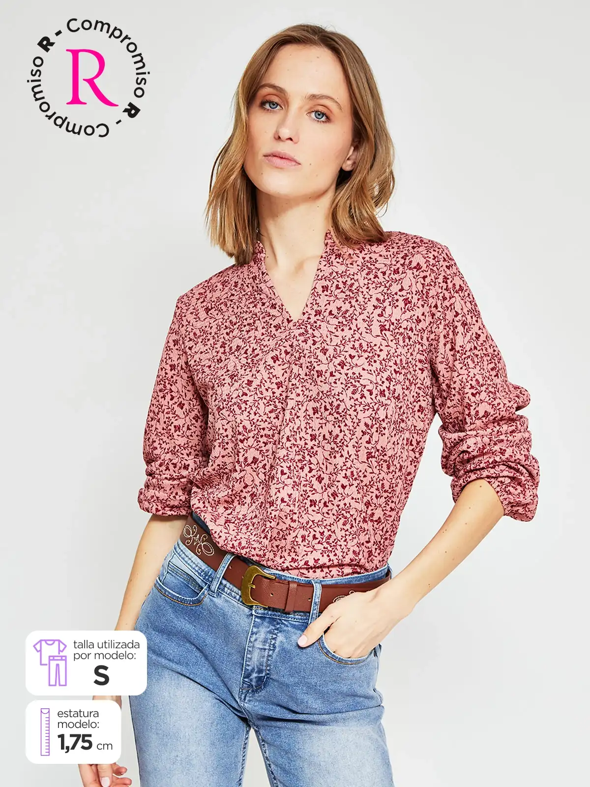 POLO MANGA LARGA MUJER AZIZ - 1