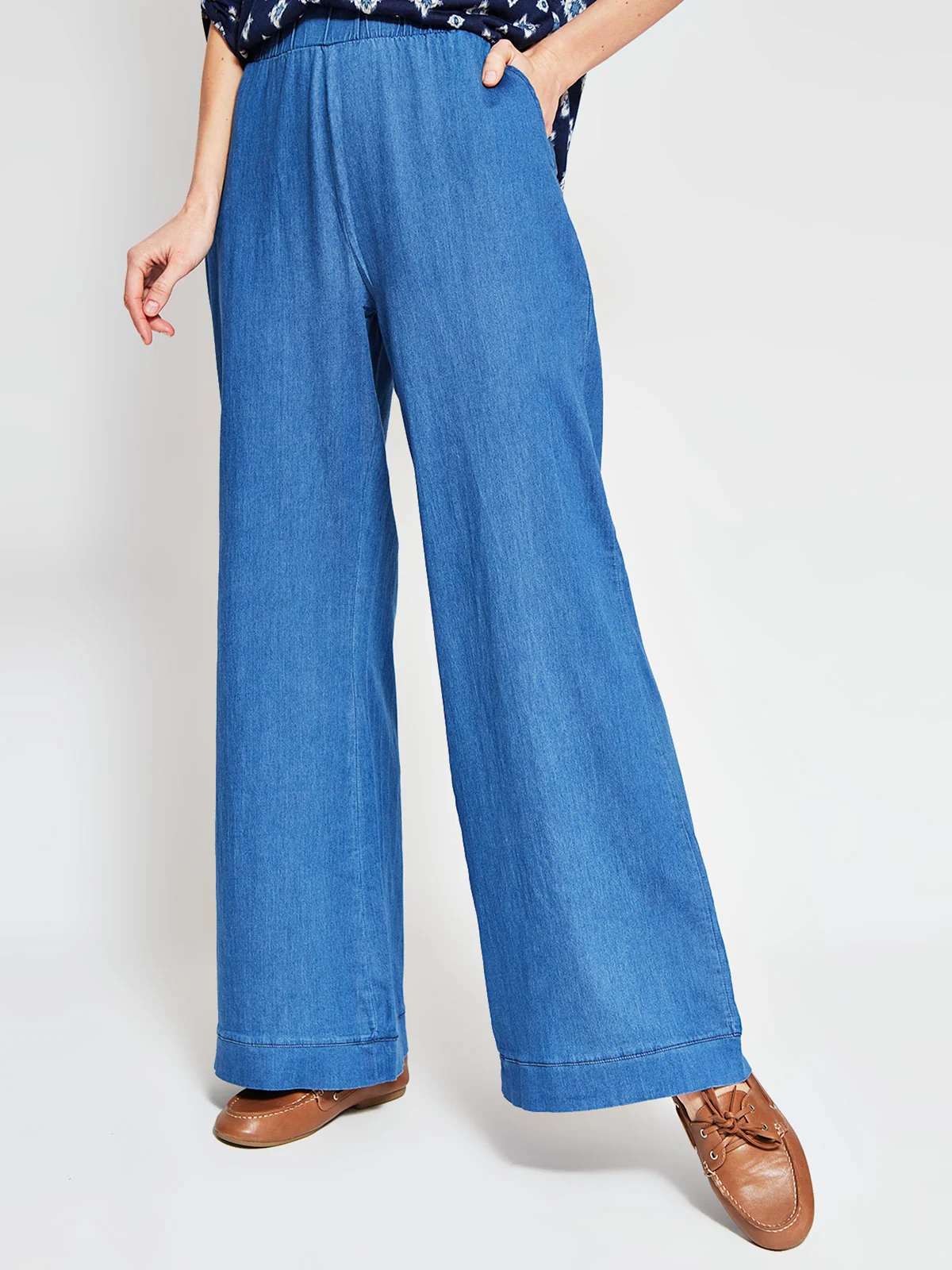 JEANS ALGODÓN MUJER AZIZ TIRO MEDIO - 2