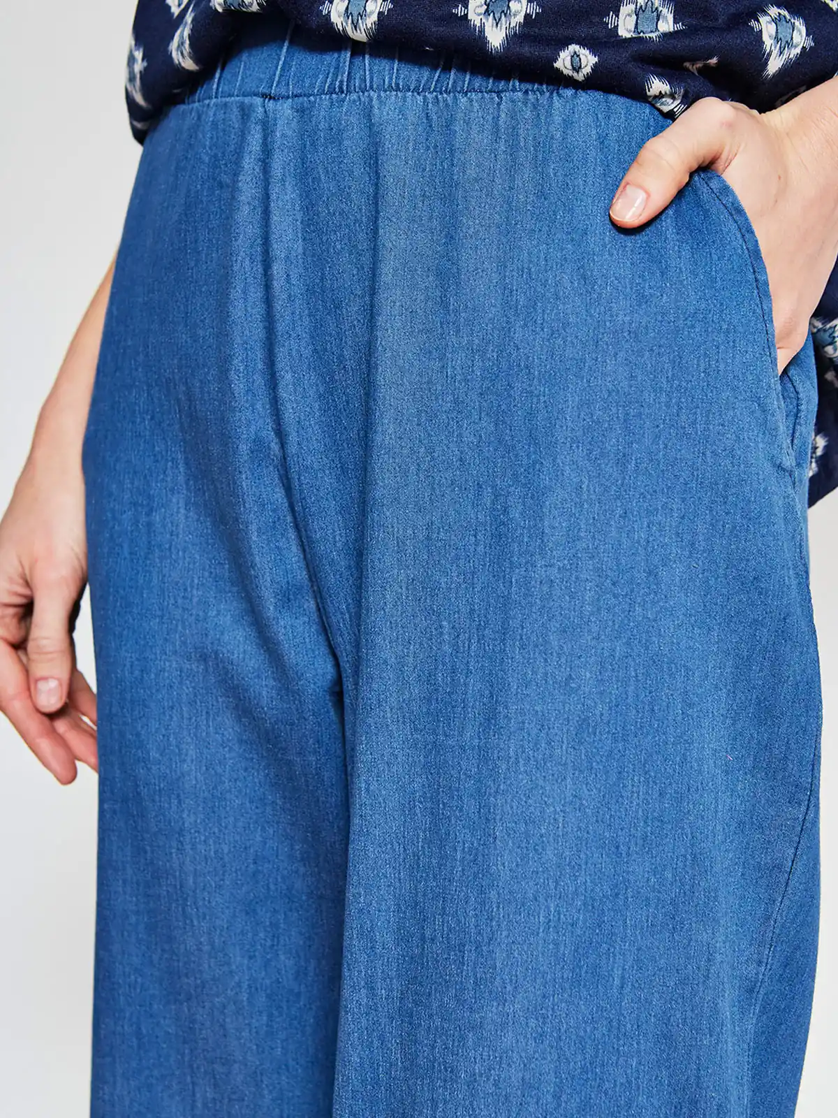 JEANS ALGODÓN MUJER AZIZ TIRO MEDIO - 4