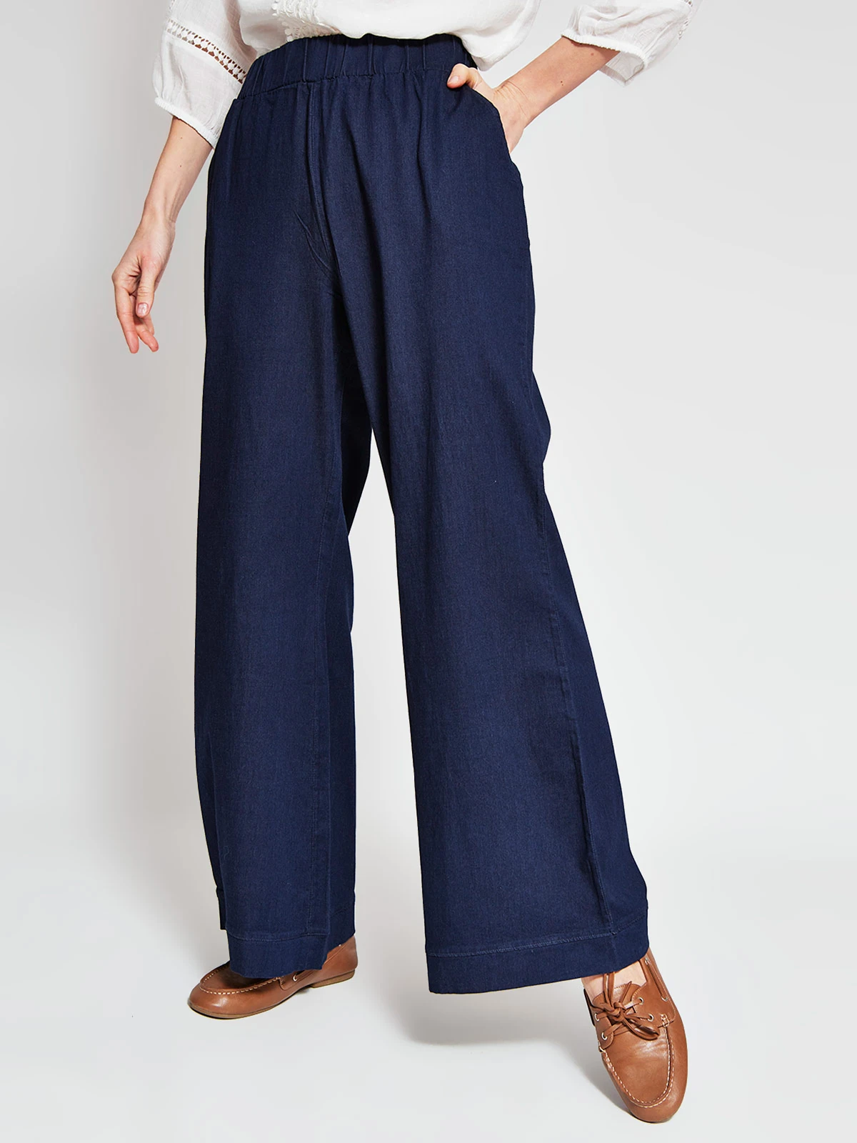JEANS ALGODÓN MUJER AZIZ TIRO MEDIO - 2