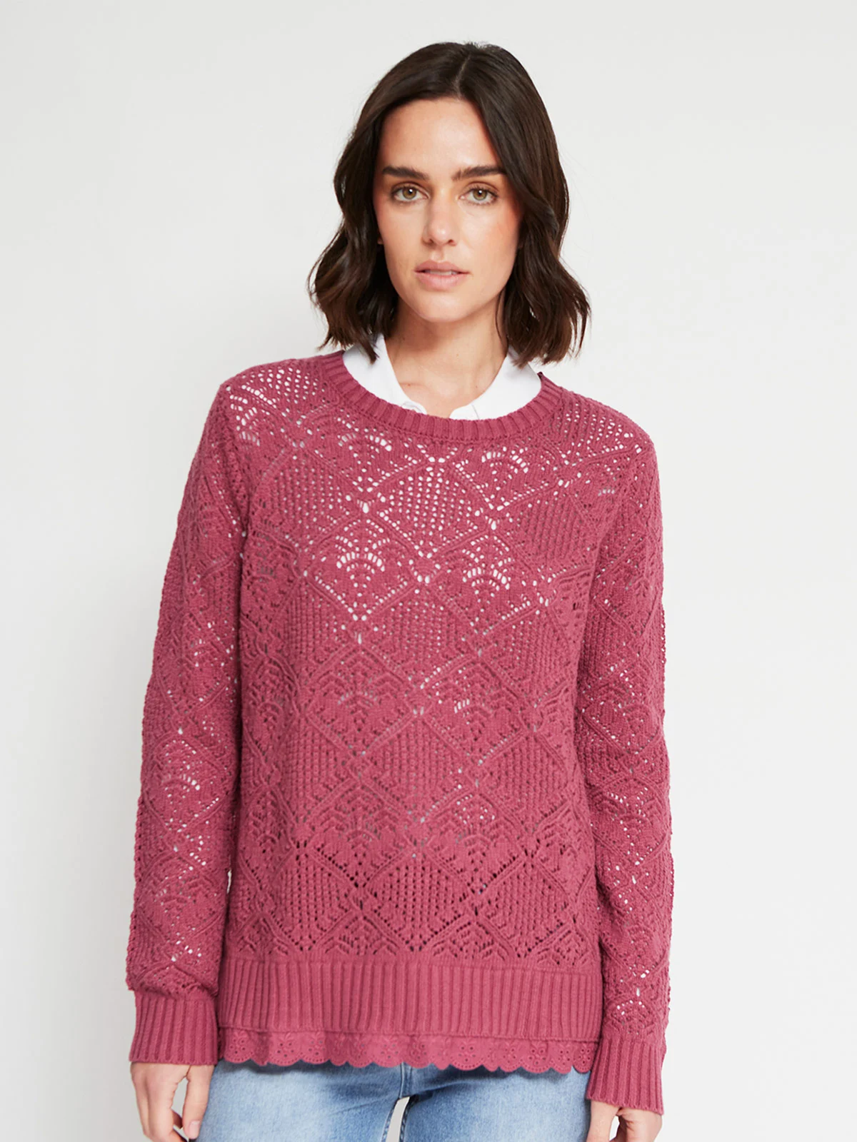 SWEATER MANGA LARGA MUJER AZIZ - 2