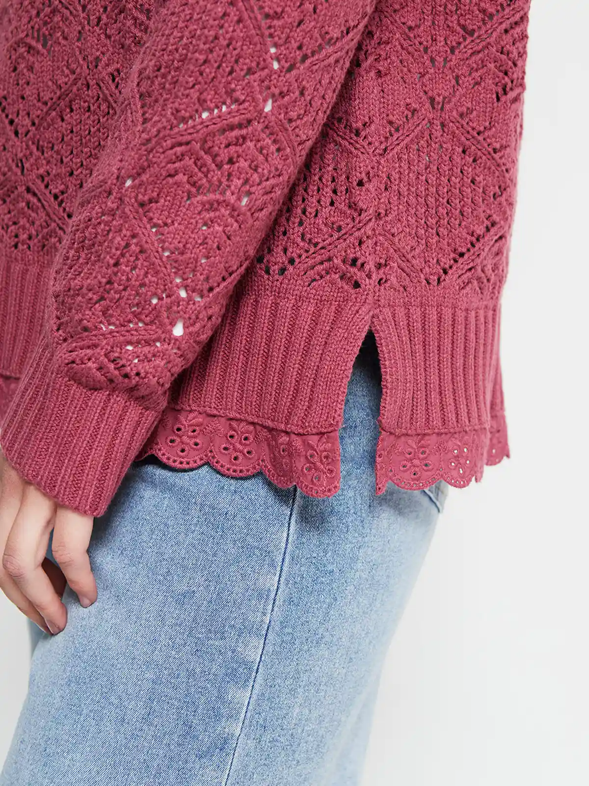 SWEATER MANGA LARGA MUJER AZIZ - 4
