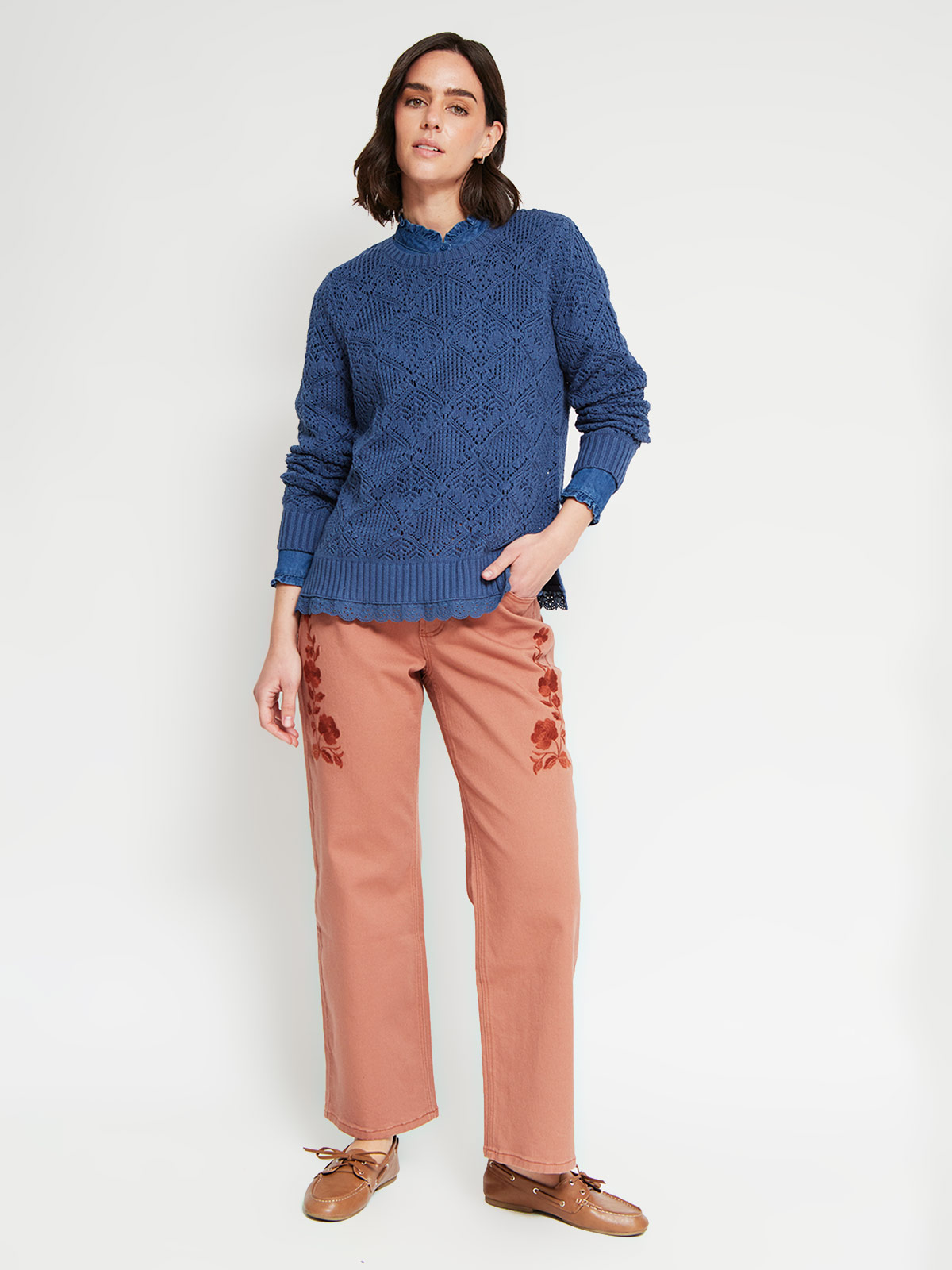 SWEATER MANGA LARGA MUJER AZIZ - 5