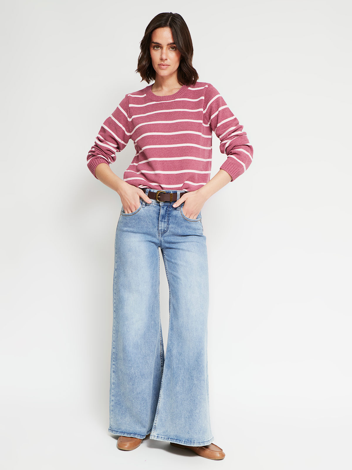 SWEATER MANGA LARGA MUJER AZIZ - 5