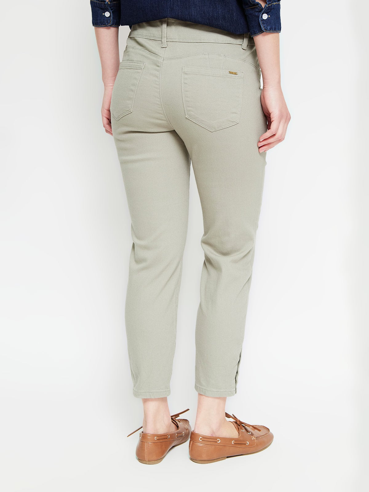 JEANS REGULAR ALGODÓN MUJER AZIZ SNAP - 3