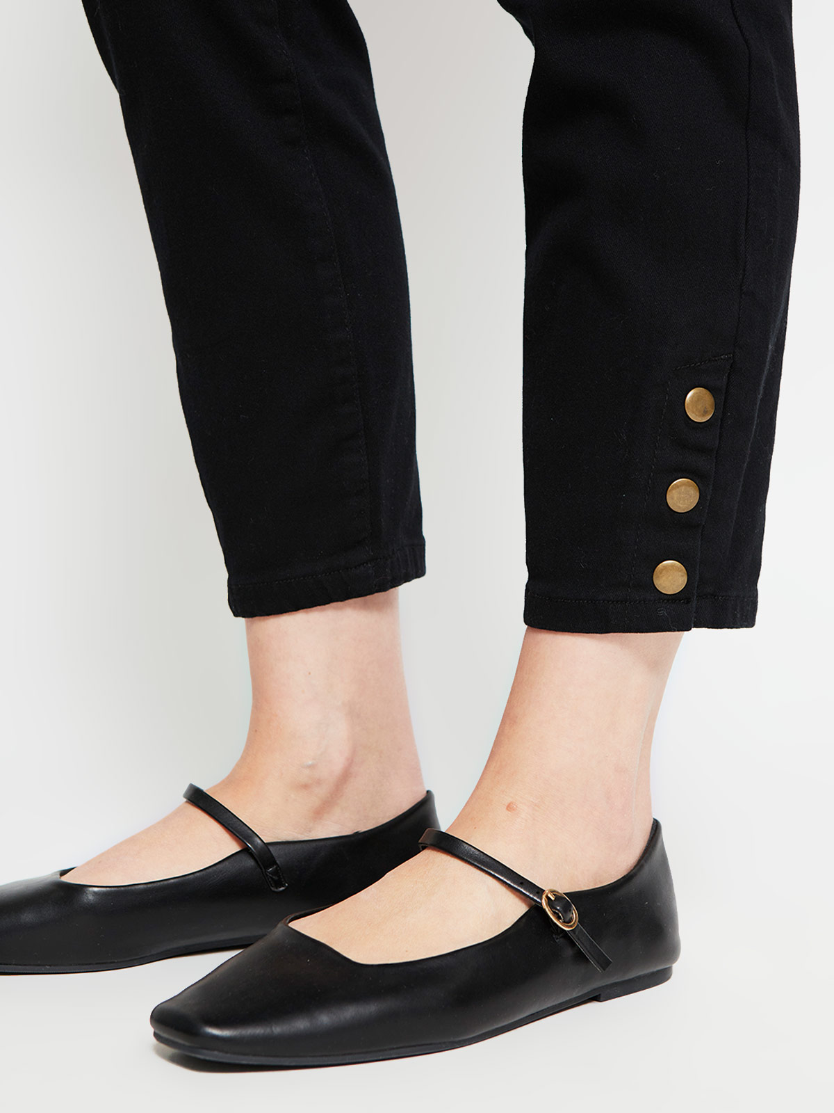 JEANS REGULAR ALGODÓN MUJER AZIZ SNAP - 4