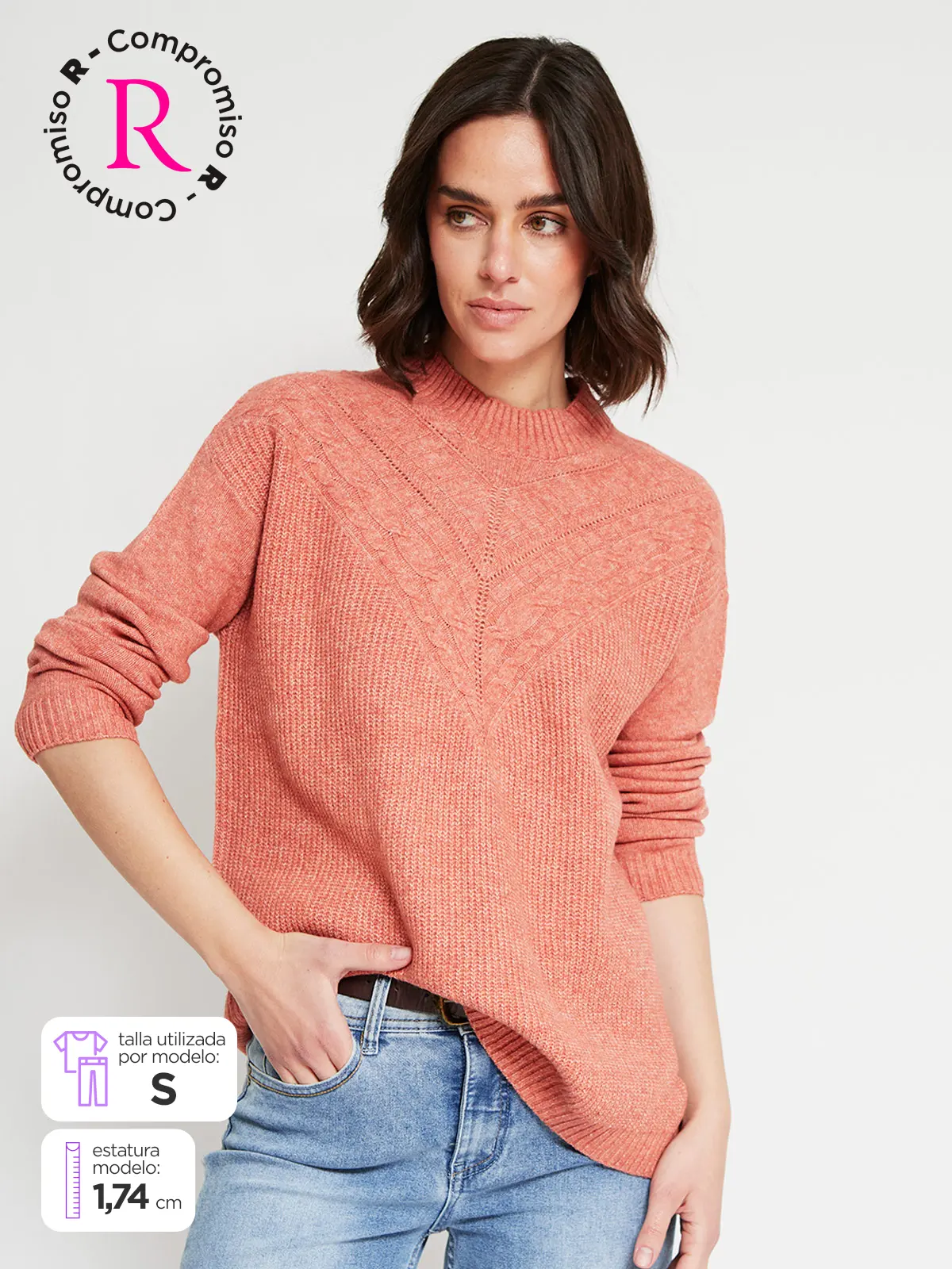 SWEATER MUJER AZIZ BEATRIZ - 1