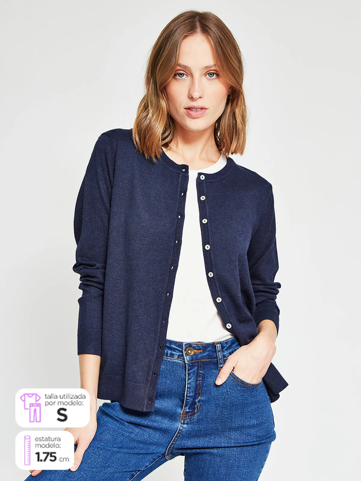 CARDIGAN MUJER AZIZ CISNE - 1
