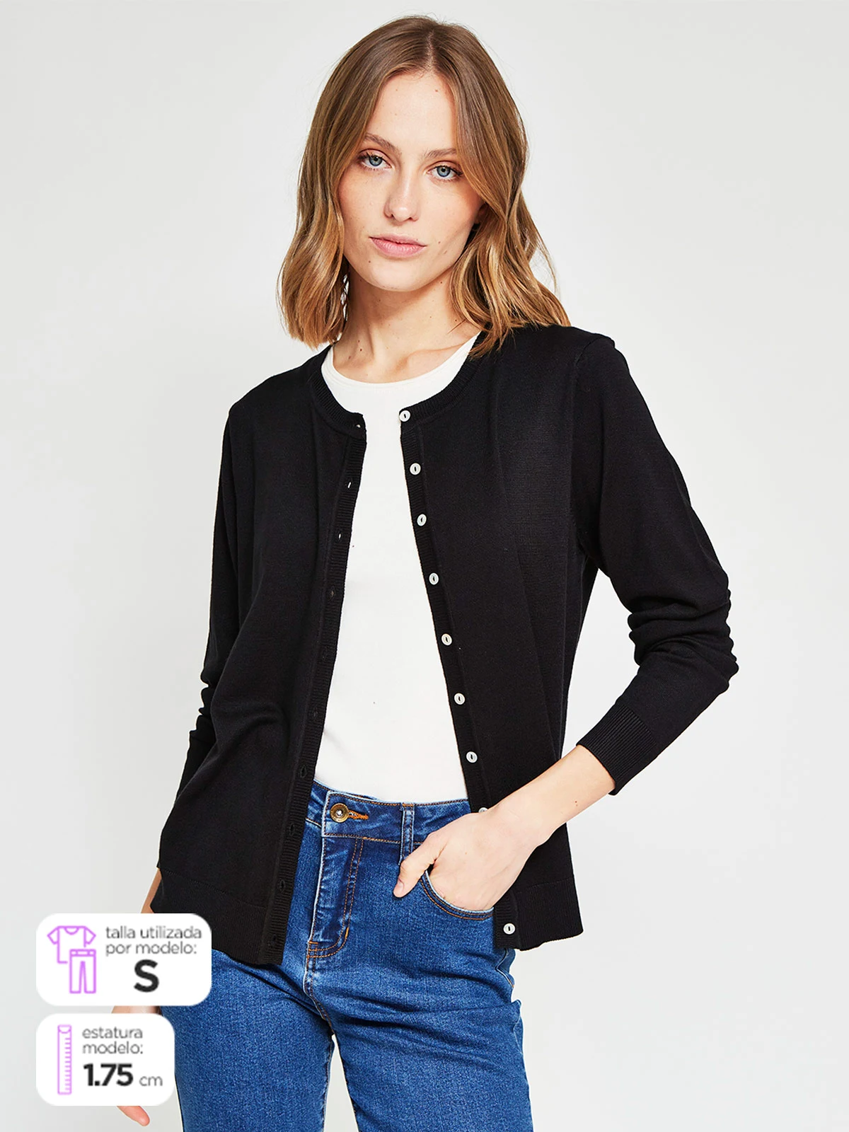 CARDIGAN MUJER AZIZ CISNE - 1