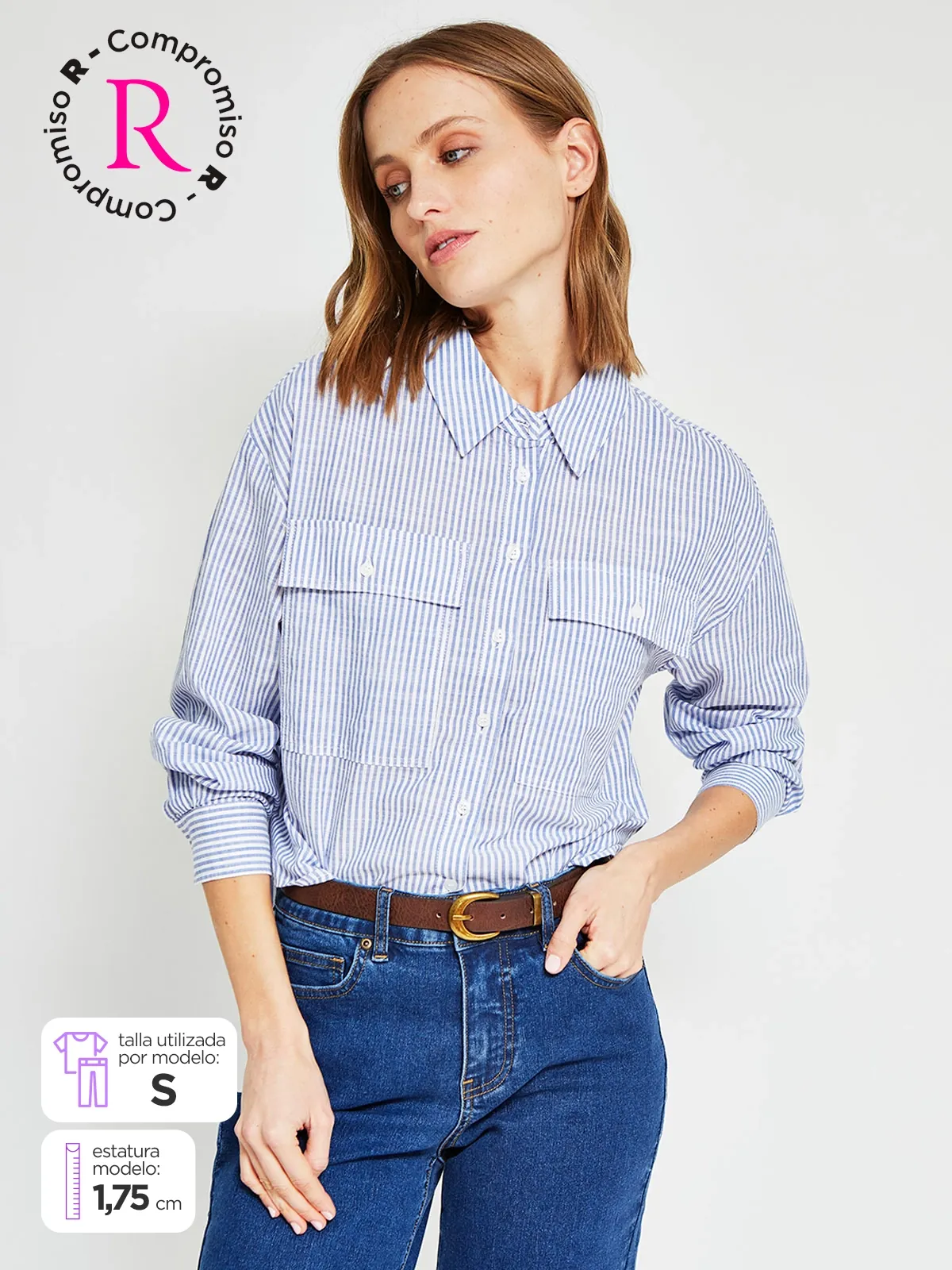 BLUSA MANGA LARGA MUJER NAVIGATA - 1