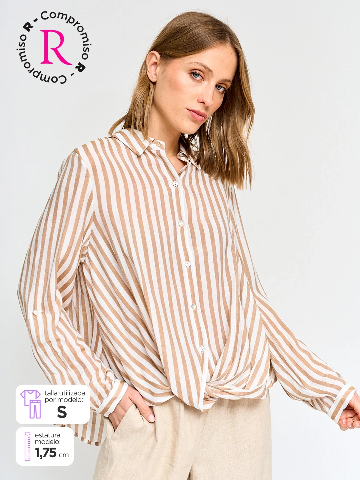 BLUSA MANGA LARGA MUJER NAVIGATA - 1
