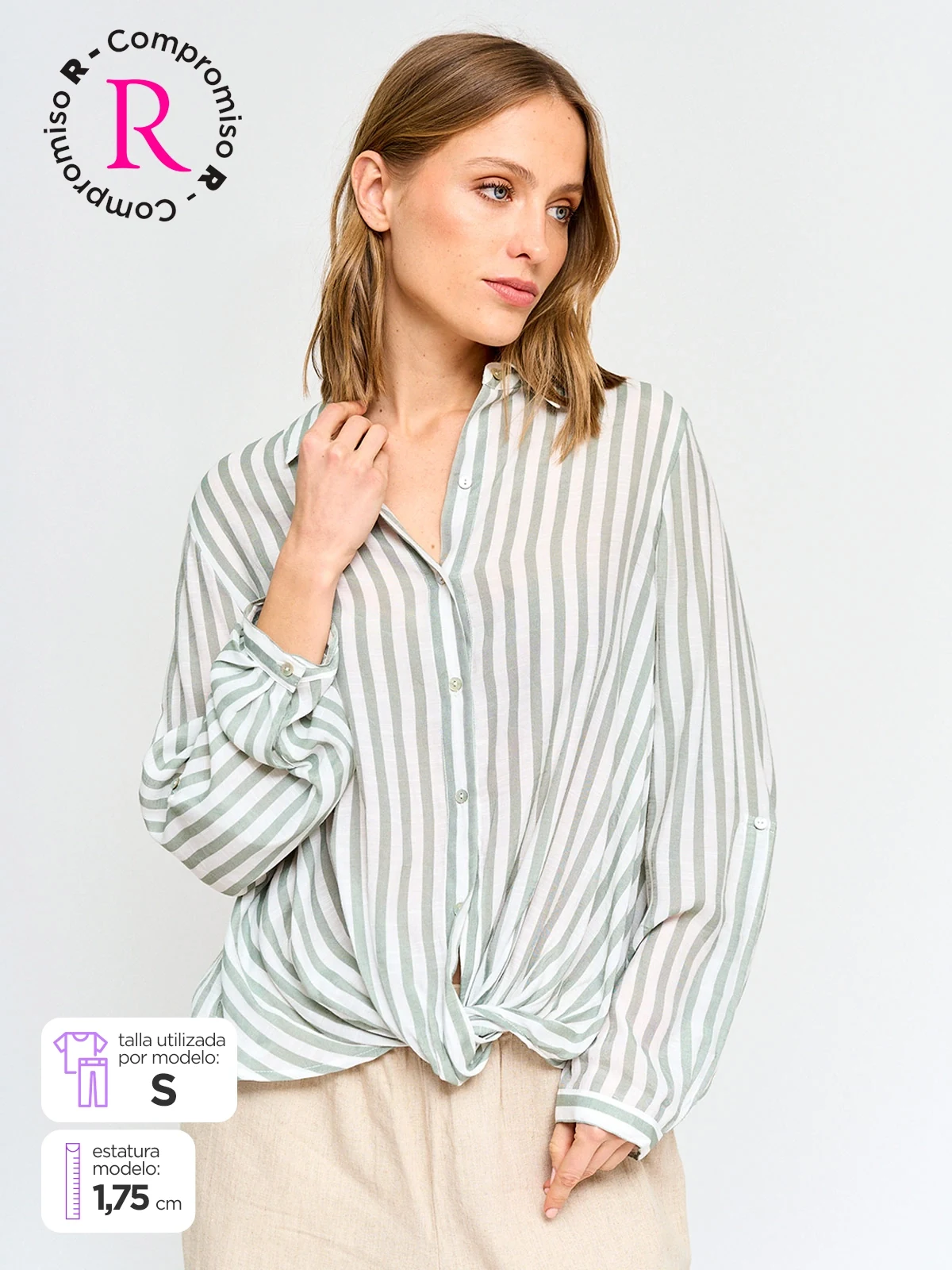 BLUSA MANGA LARGA MUJER NAVIGATA - 1
