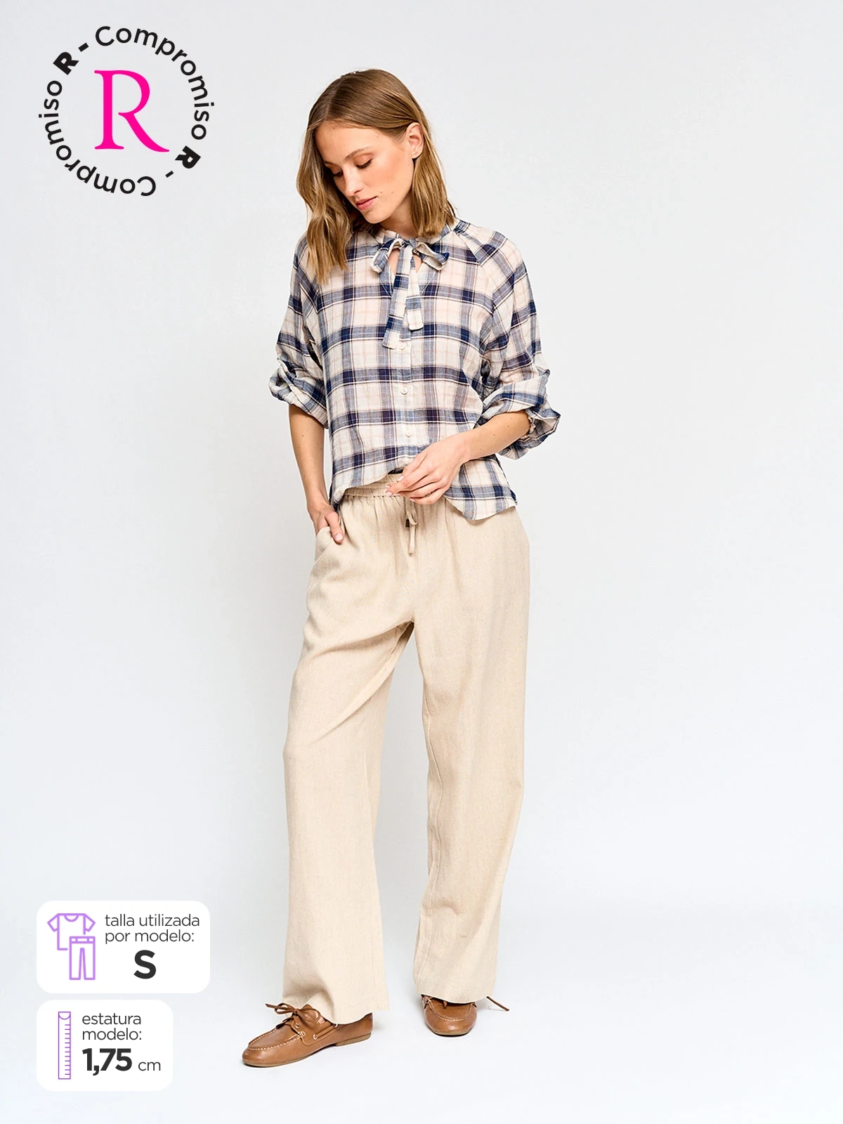 PANTALÓN REGULAR MUJER NAVIGATA - 1