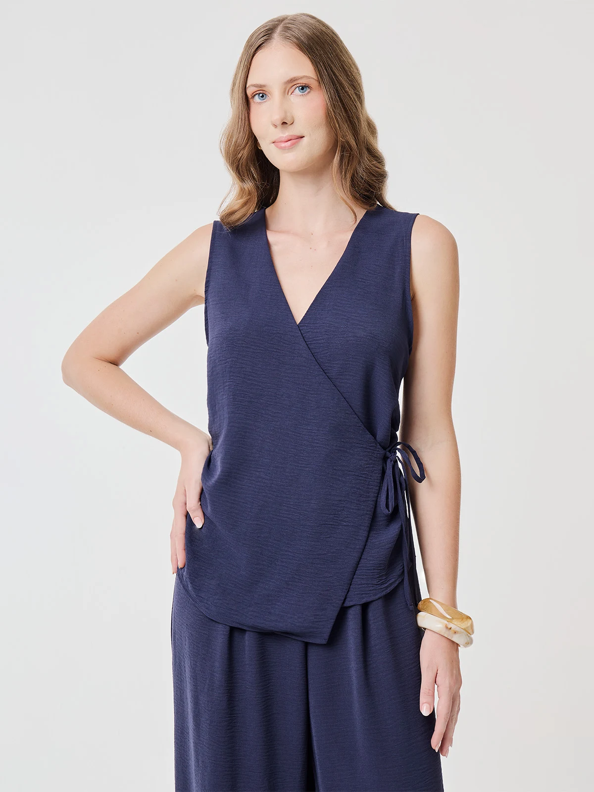 BLUSA SIN MANGAS MUJER AZIZ CAMILA - 1