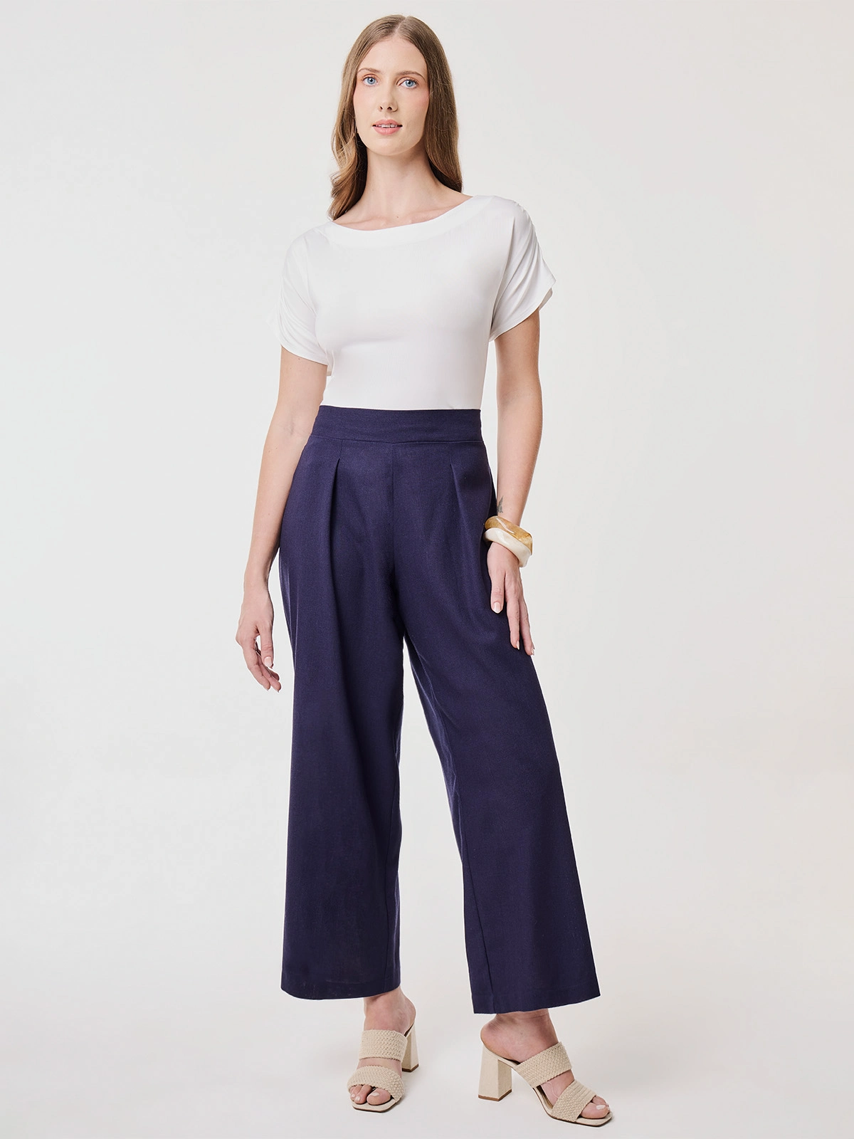 PANTALÓN REGULAR MUJER AZIZ CAMANA - 5
