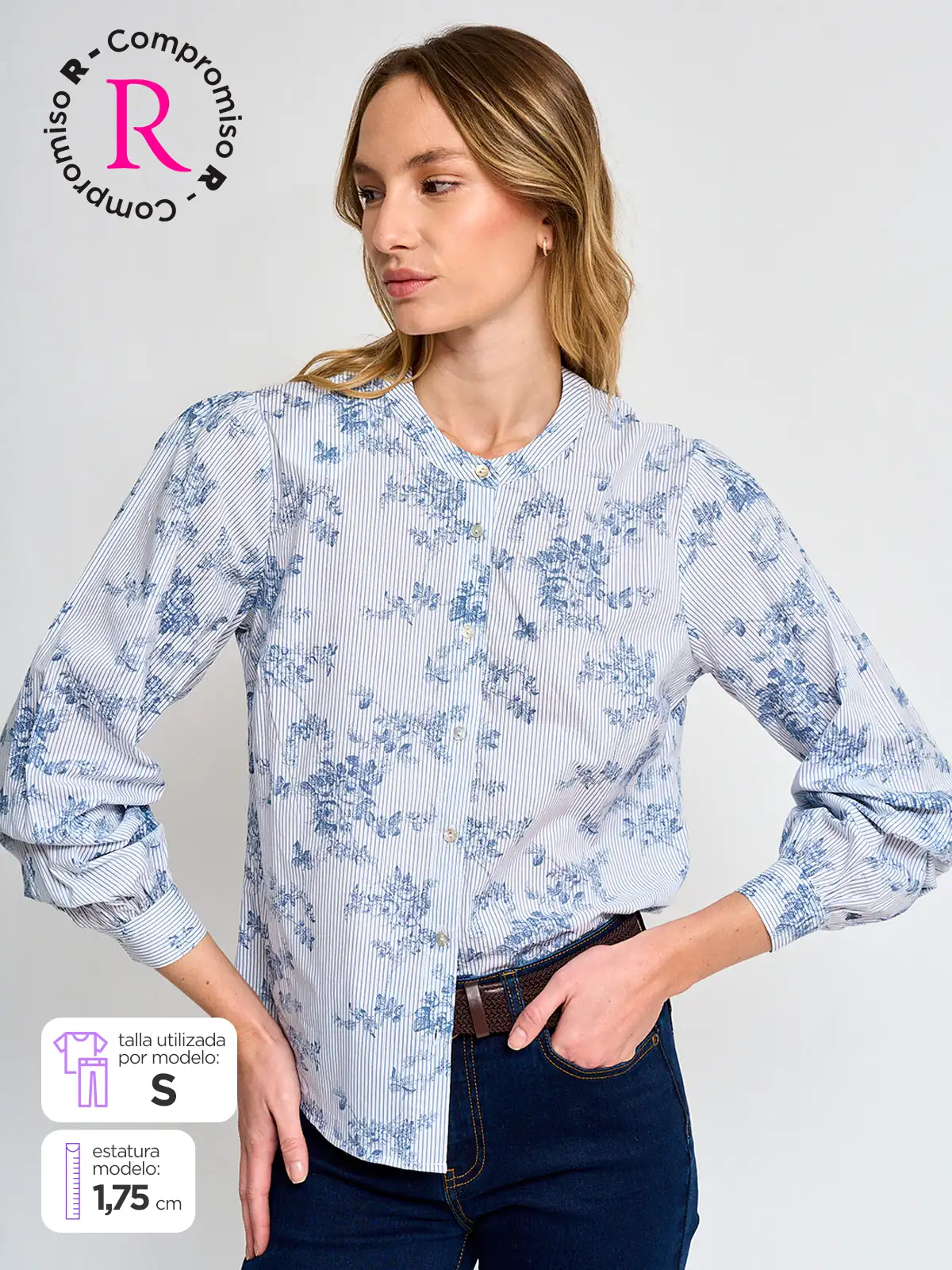 BLUSA MANGA LARGA MUJER NAVIGATA BORU - 1